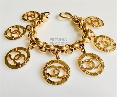 vintage chanel charm bracelet|Chanel charm bracelet price.